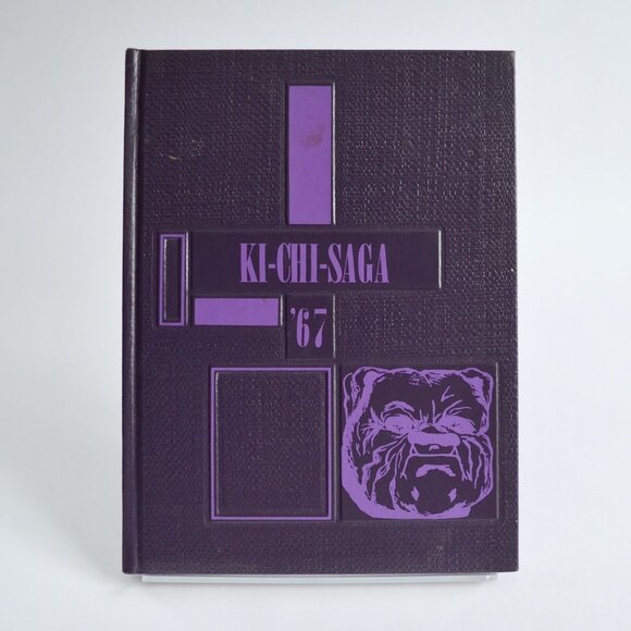 Vintage 1967 Ki-Chi-Saga Yearbook Lindstrom Center City Shafer Minnesota MN - Picture 1 of 3
